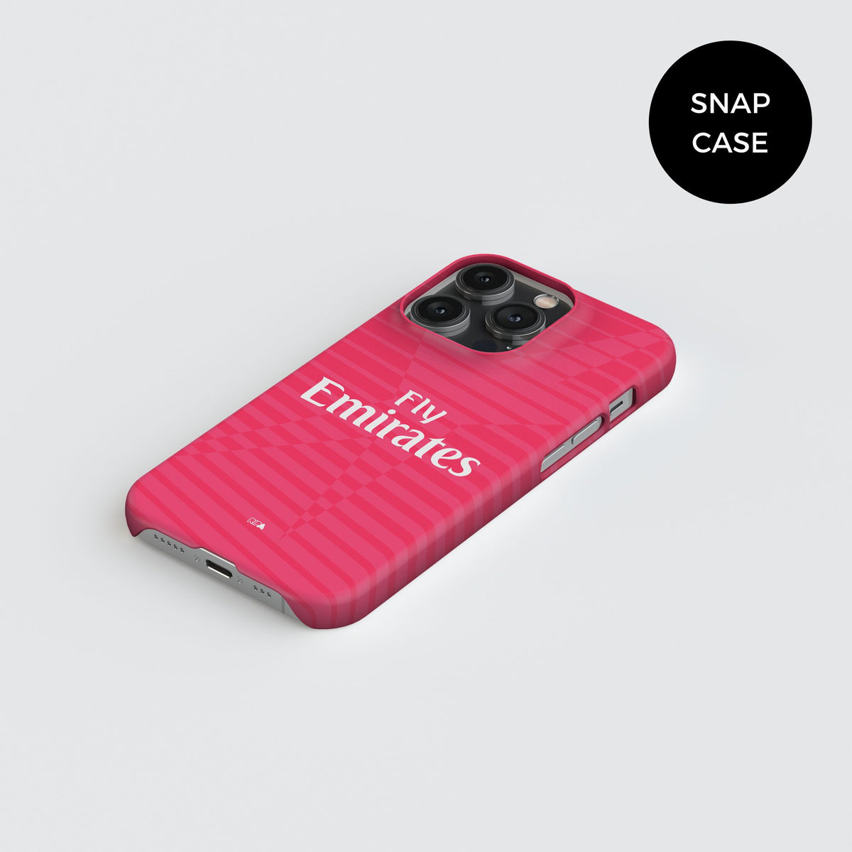 Phone case with the Real Madrid 2014-15 Away football shirt design by RIPA Football