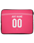 Laptop sleeve with the Real Madrid 2014-15 Away football shirt design by RIPA Football