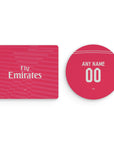Mouse pad with the Real Madrid 2014-15 Away football shirt design by RIPA Football