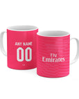 Mug with the Real Madrid 2014-15 Away football shirt design by RIPA Football