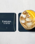 Coaster with the Real Madrid 2025-26 Away football shirt design by RIPA Football