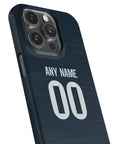 Phone case with the Real Madrid 2025-26 Away football shirt design by RIPA Football