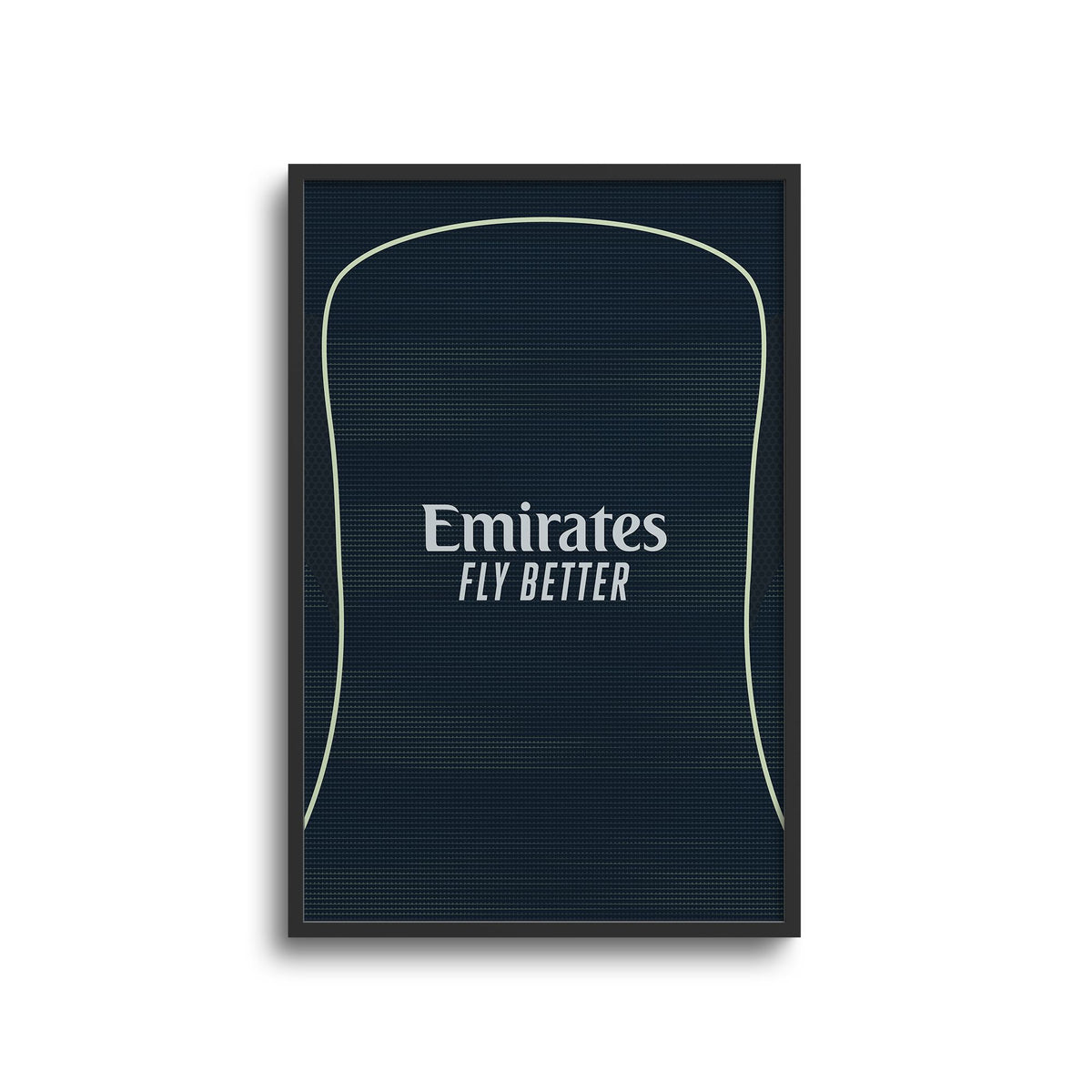 Print with the Real Madrid 2025-26 Away football shirt design by RIPA Football