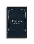 Print with the Real Madrid 2025-26 Away football shirt design by RIPA Football