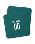 Coaster with the Real Madrid 2026-27 Away football shirt design by RIPA Football