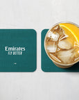 Coaster with the Real Madrid 2026-27 Away football shirt design by RIPA Football
