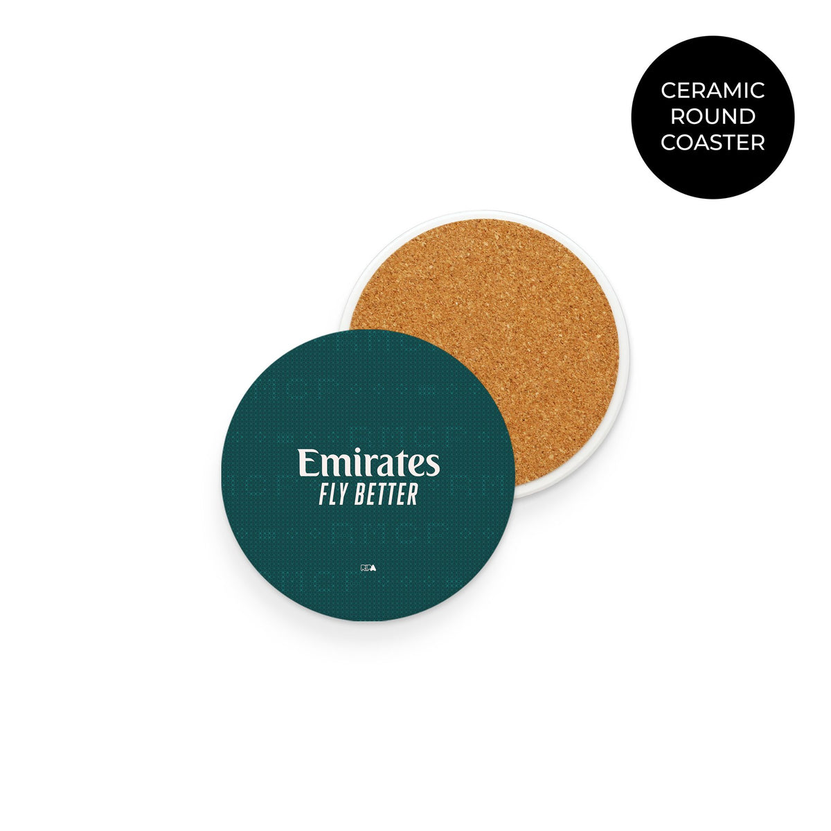 Coaster with the Real Madrid 2026-27 Away football shirt design by RIPA Football