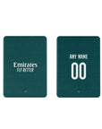 iPad case with the Real Madrid 2026-27 Away football shirt design by RIPA Football