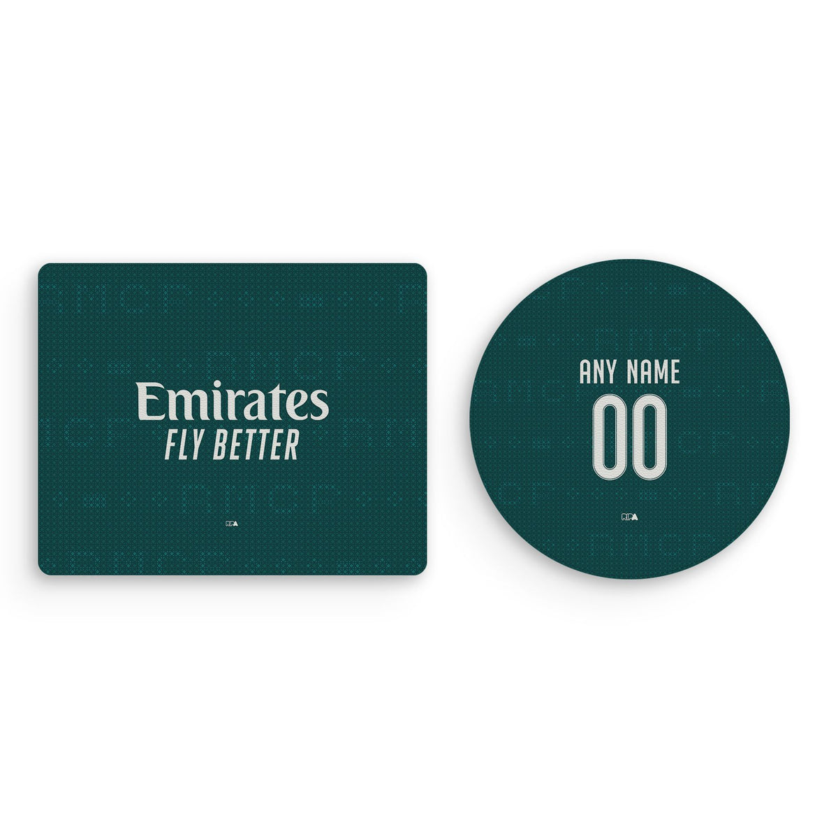 Mouse pad with the Real Madrid 2026-27 Away football shirt design by RIPA Football