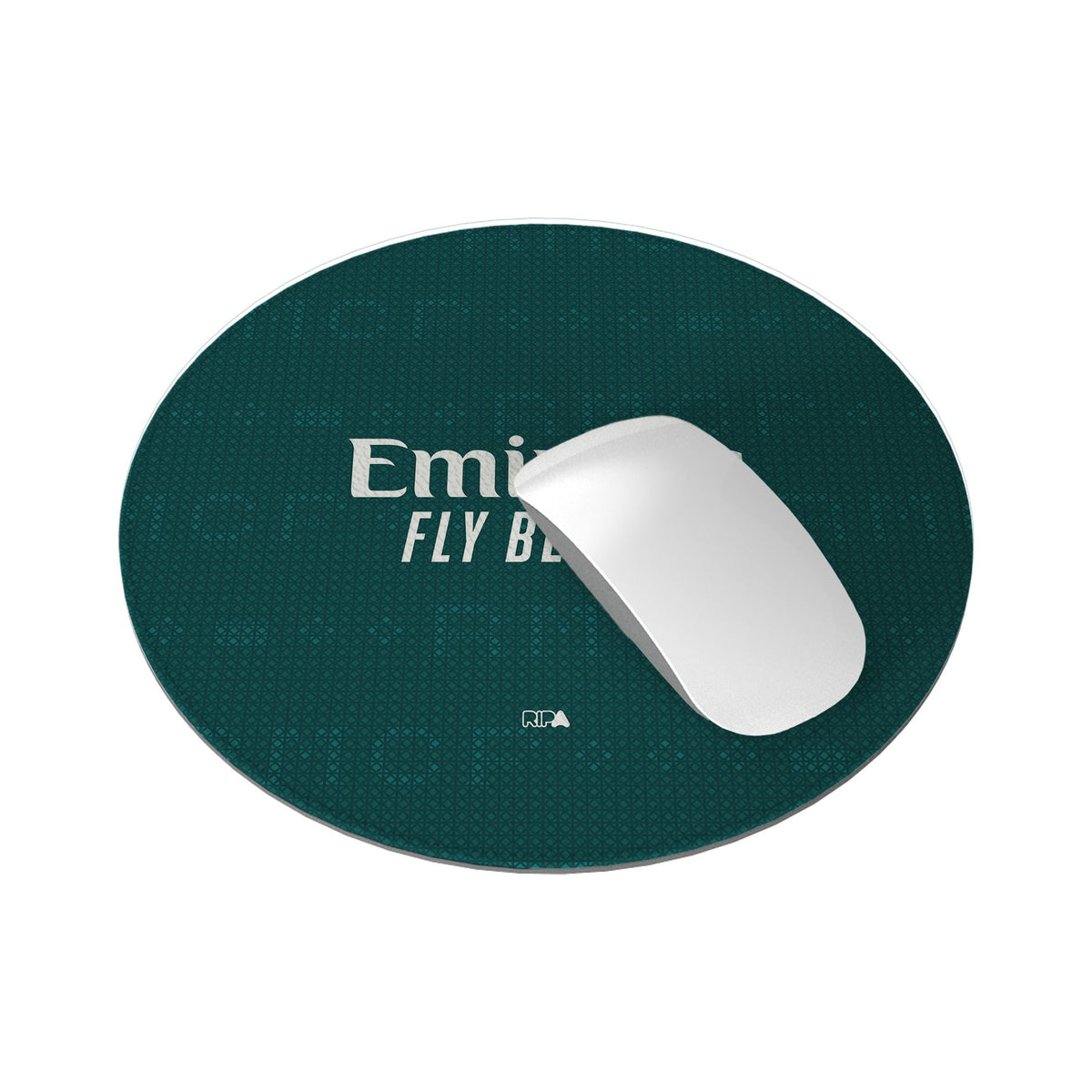 Mouse pad with the Real Madrid 2026-27 Away football shirt design by RIPA Football