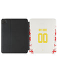 iPad case with the Salzburg 2024-25 Home football shirt design by RIPA Football