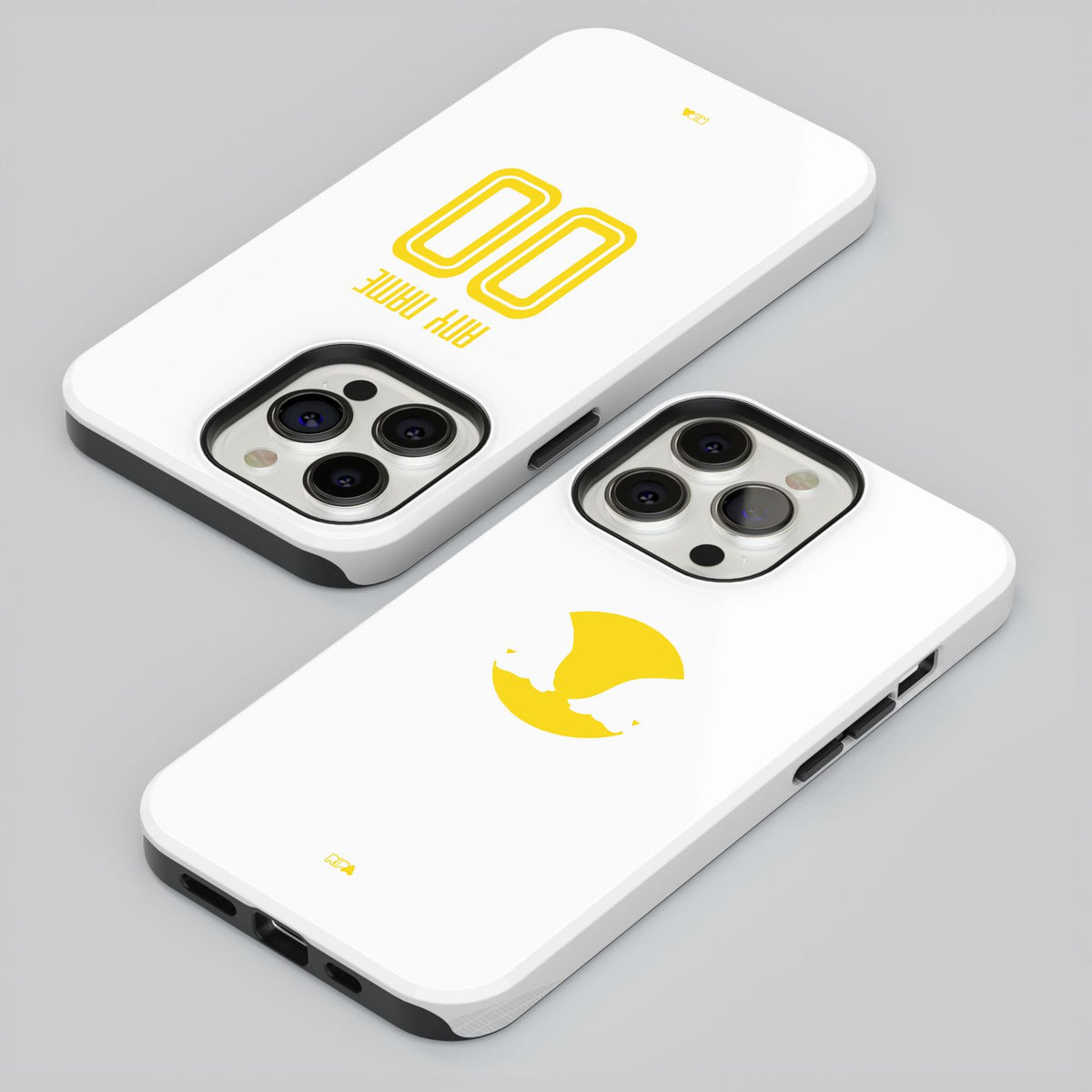 Phone case with the Salzburg 2024-25 Home football shirt design by RIPA Football