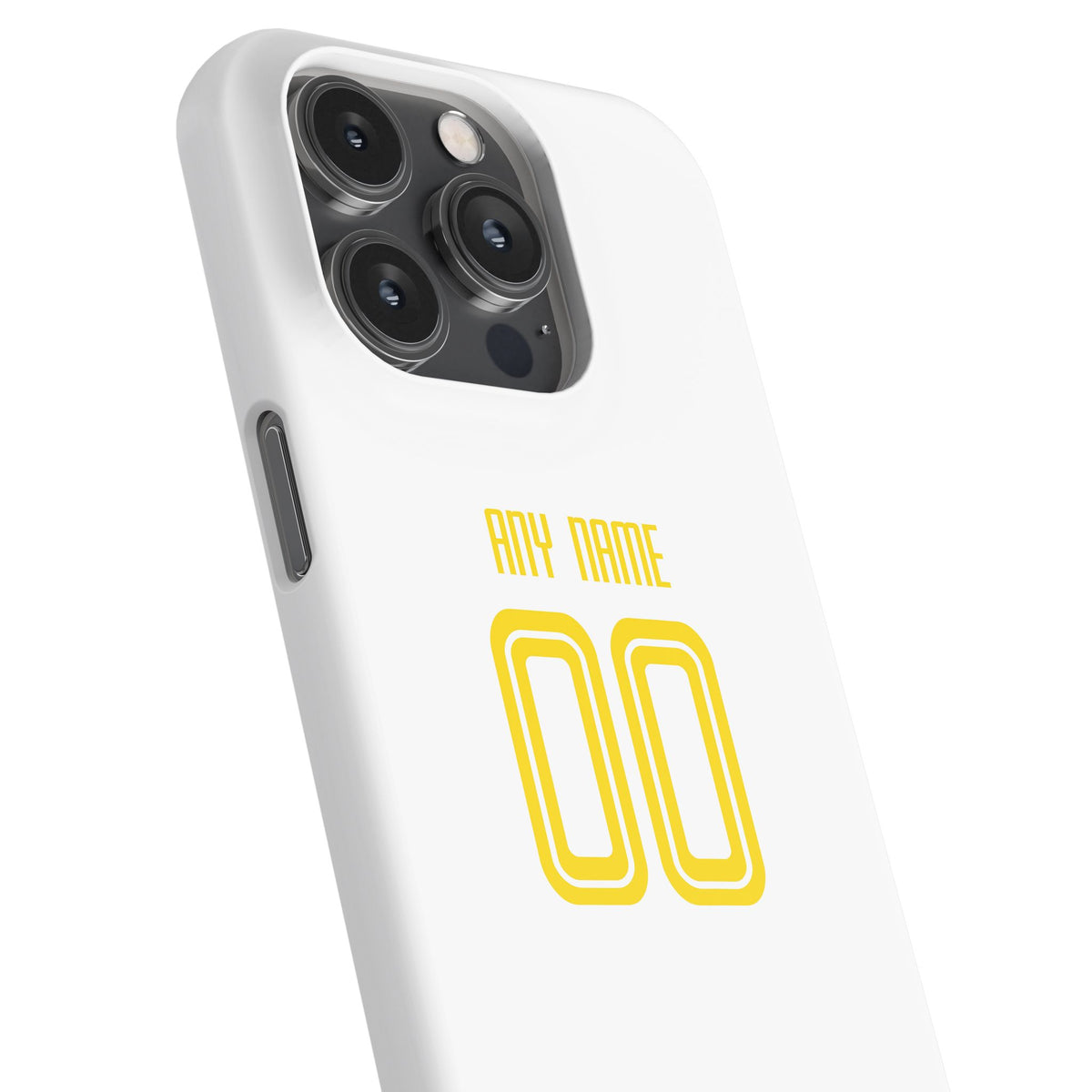 Phone case with the Salzburg 2024-25 Home football shirt design by RIPA Football