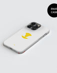 Phone case with the Salzburg 2024-25 Home football shirt design by RIPA Football