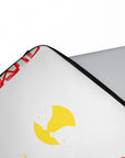 Laptop sleeve with the Salzburg 2024-25 Home football shirt design by RIPA Football