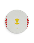 Mouse pad with the Salzburg 2024-25 Home football shirt design by RIPA Football