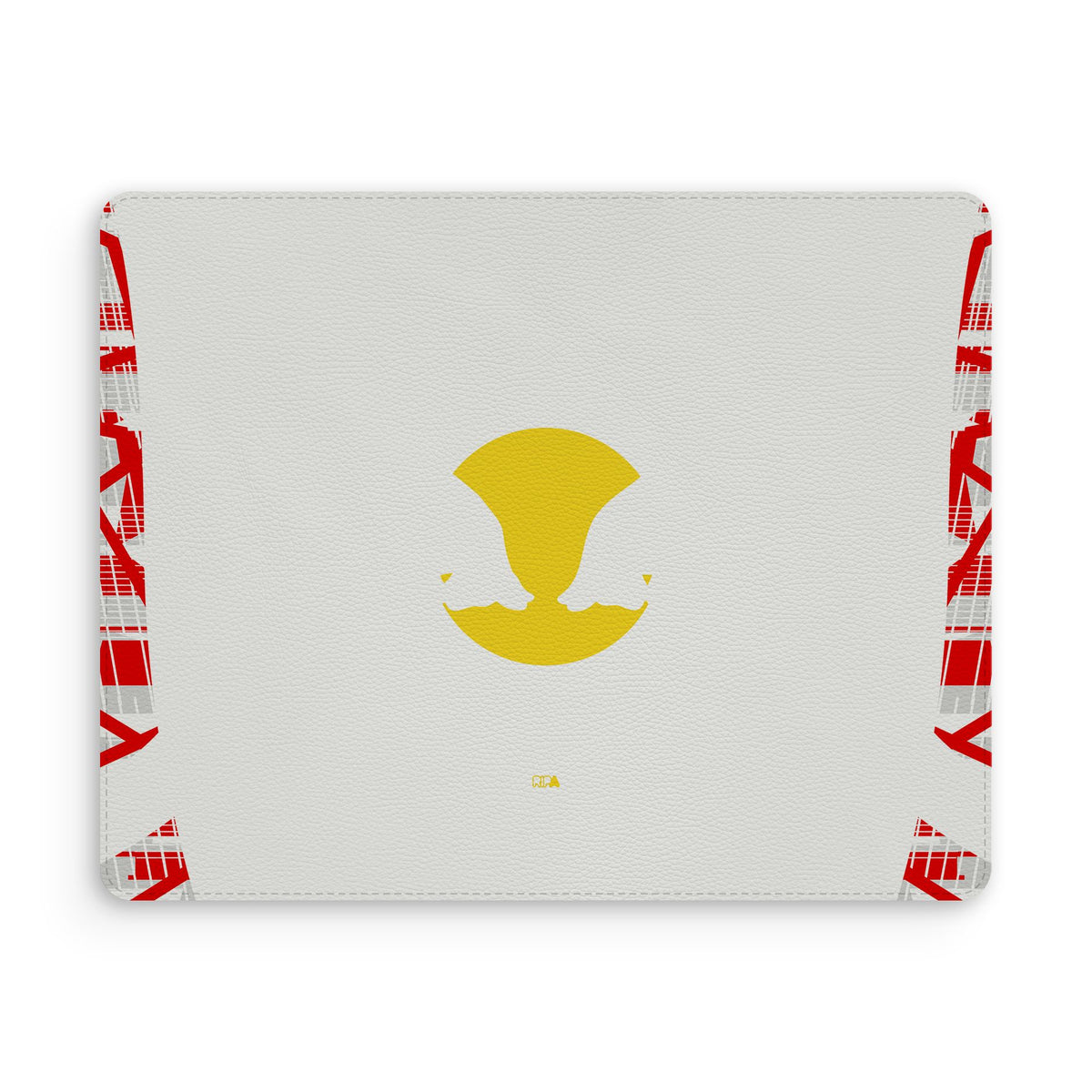 Mouse pad with the Salzburg 2024-25 Home football shirt design by RIPA Football