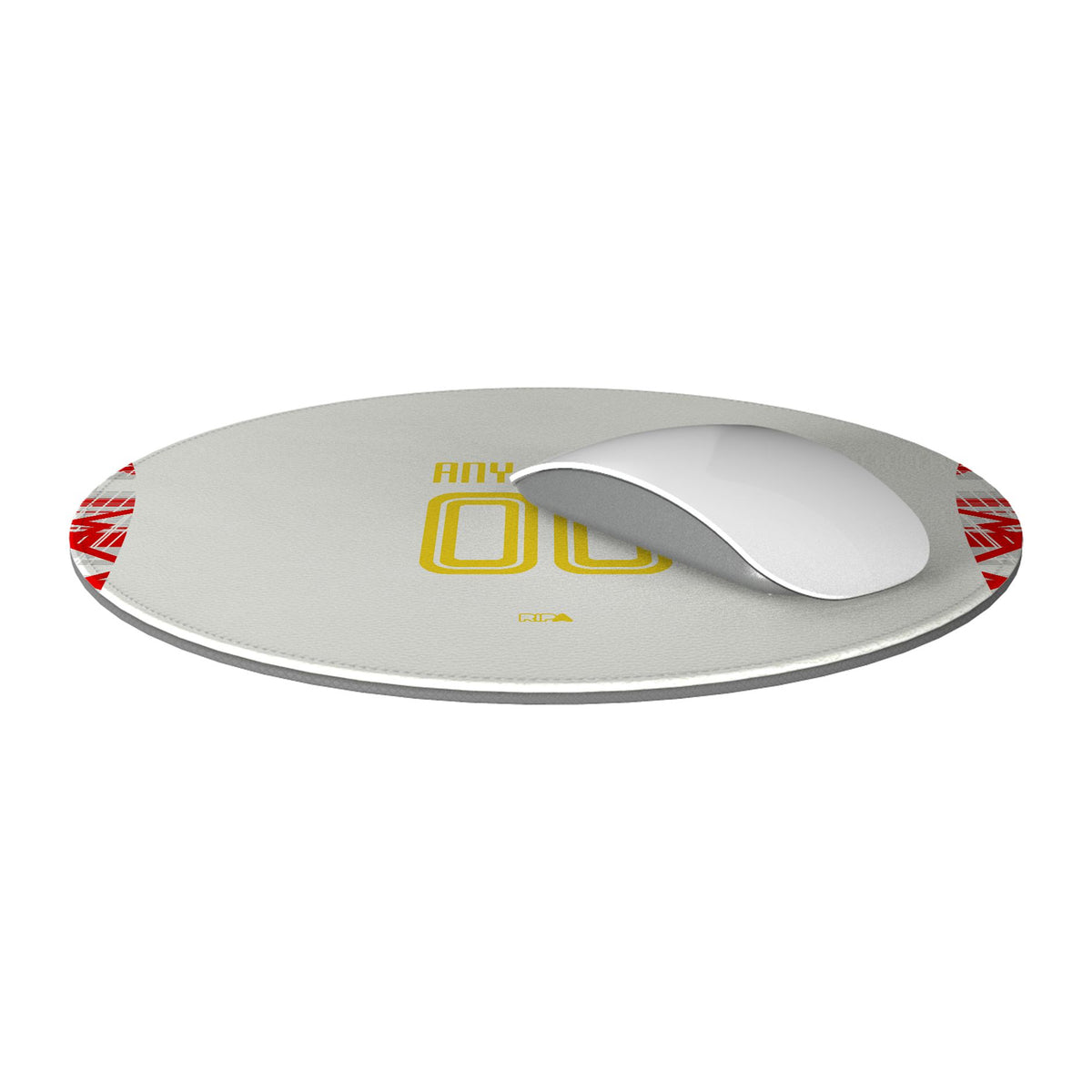 Mouse pad with the Salzburg 2024-25 Home football shirt design by RIPA Football