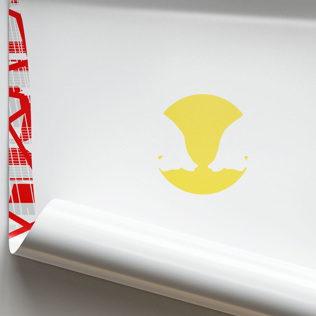 Print with the Salzburg 2024-25 Home football shirt design by RIPA Football