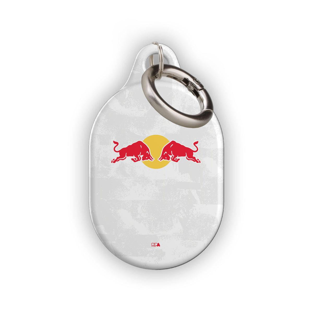 AirTag holder with the Salzburg 2025-26 Home football shirt design by RIPA Football