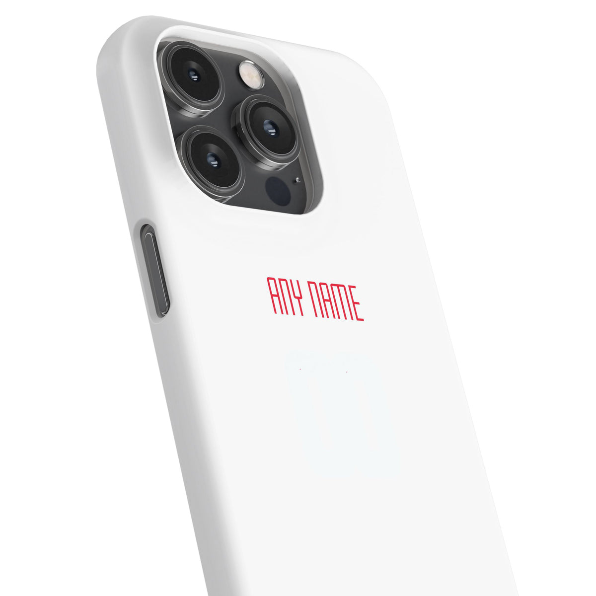 Phone case with the Salzburg 2025-26 Home football shirt design by RIPA Football