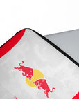 Laptop sleeve with the Salzburg 2025-26 Home football shirt design by RIPA Football