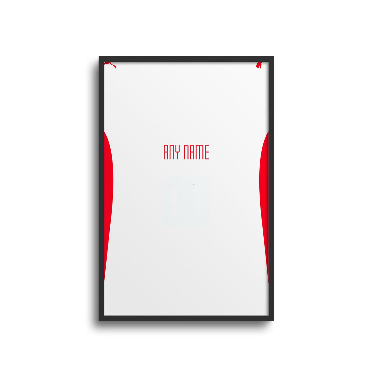 Print with the Salzburg 2025-26 Home football shirt design by RIPA Football