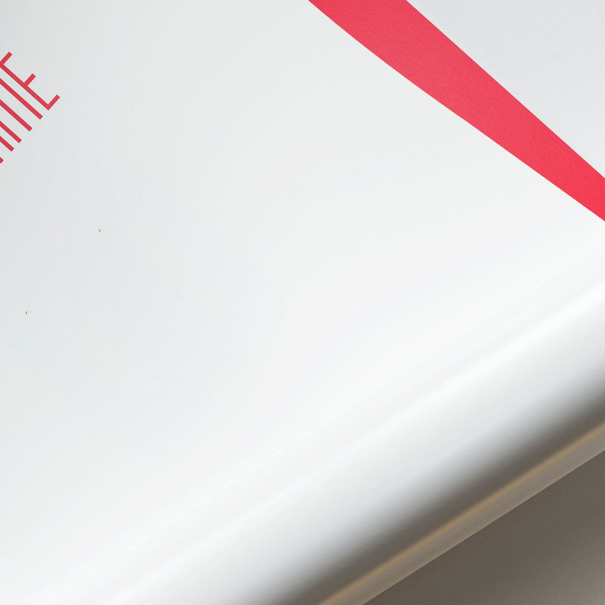 Print with the Salzburg 2025-26 Home football shirt design by RIPA Football
