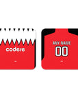 Coaster with the River Plate 2023-24 Away football shirt design by RIPA Football