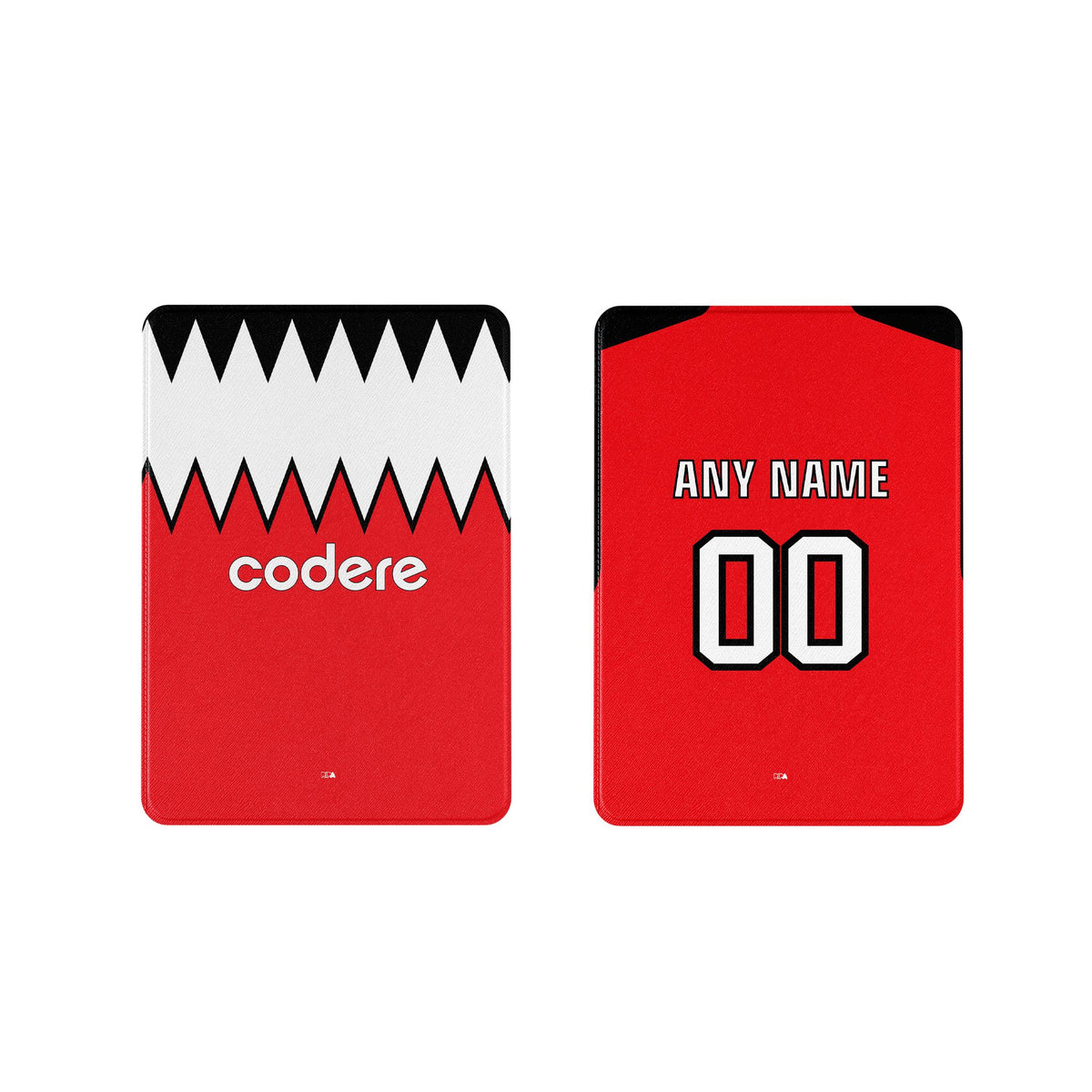 iPad case with the River Plate 2023-24 Away football shirt design by RIPA Football