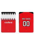 iPad case with the River Plate 2023-24 Away football shirt design by RIPA Football