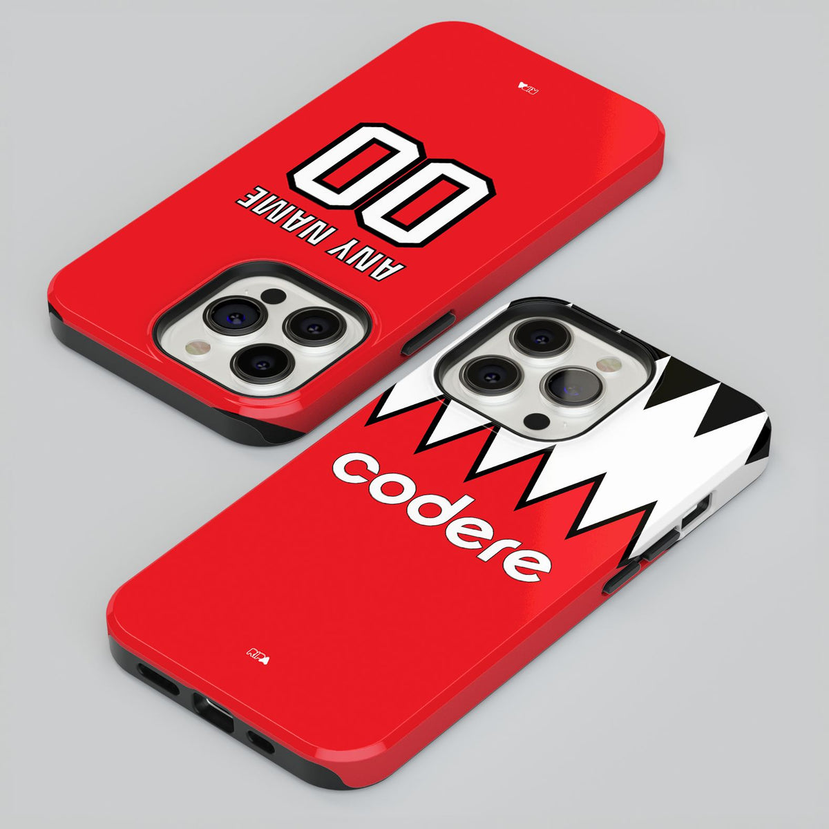 Phone case with the River Plate 2023-24 Away football shirt design by RIPA Football