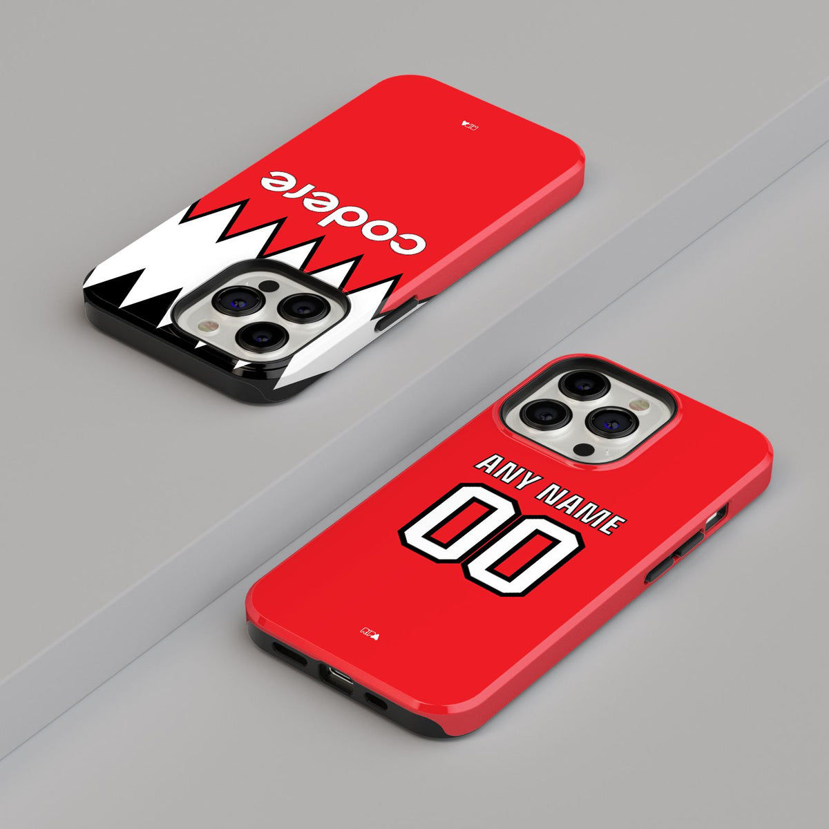 Phone case with the River Plate 2023-24 Away football shirt design by RIPA Football