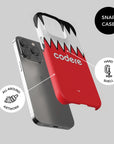 Phone case with the River Plate 2023-24 Away football shirt design by RIPA Football