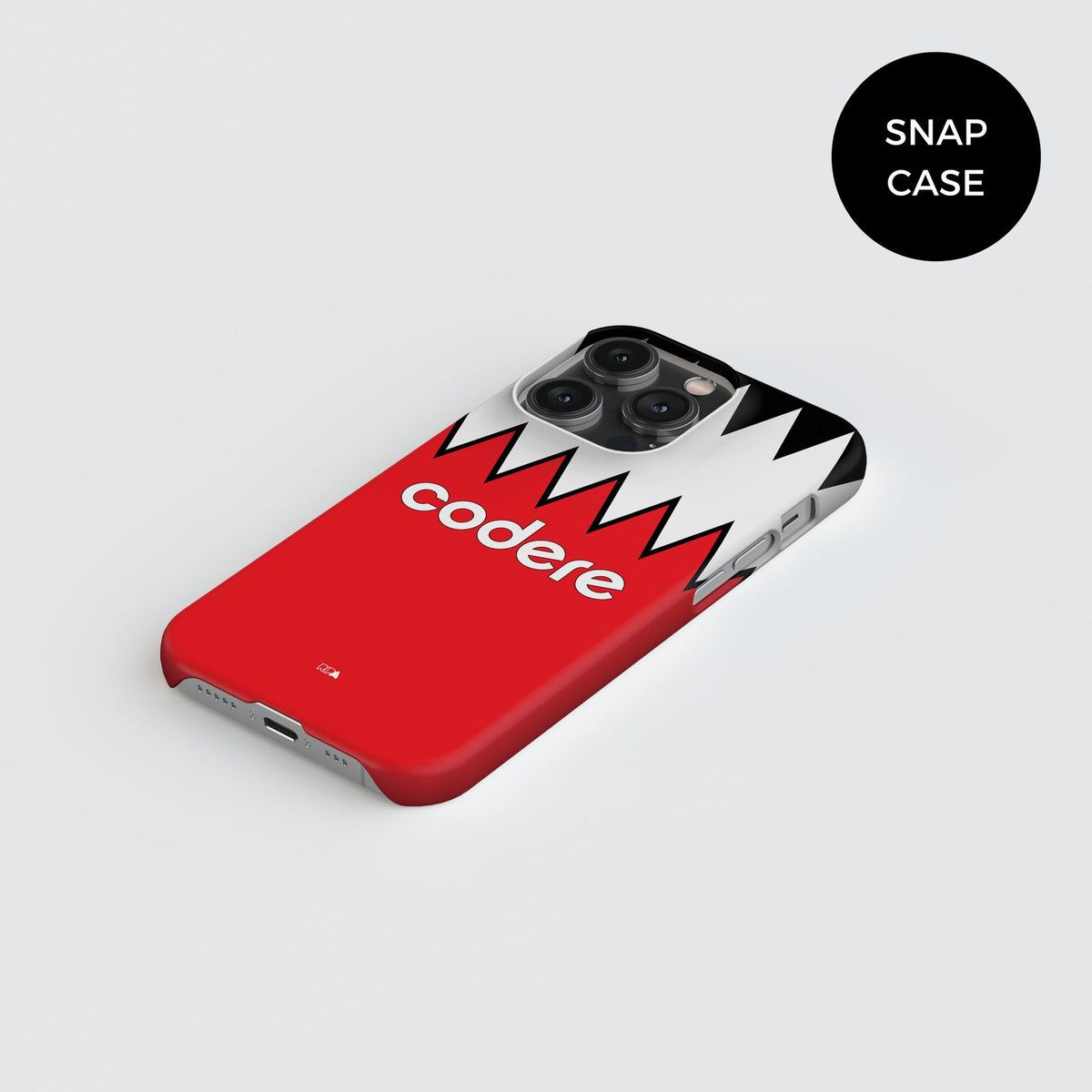 Phone case with the River Plate 2023-24 Away football shirt design by RIPA Football