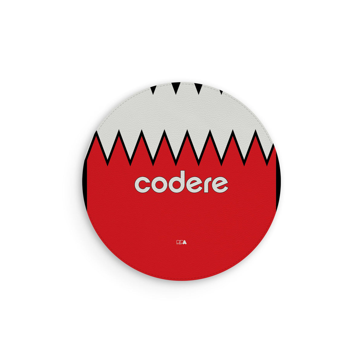 Mouse pad with the River Plate 2023-24 Away football shirt design by RIPA Football