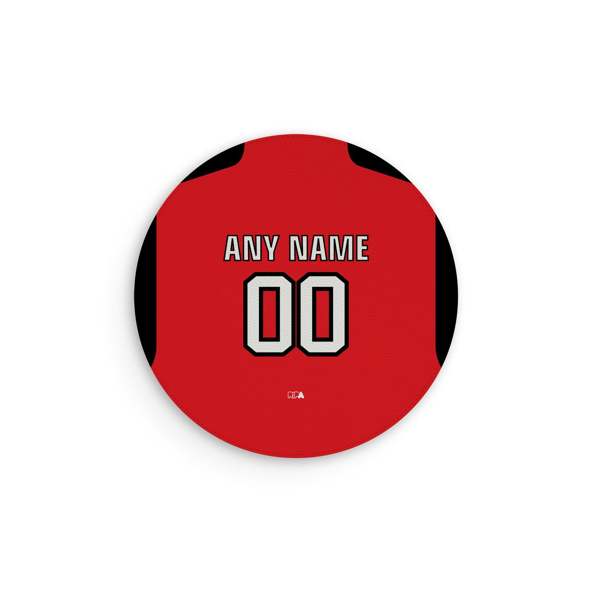 Mouse pad with the River Plate 2023-24 Away football shirt design by RIPA Football