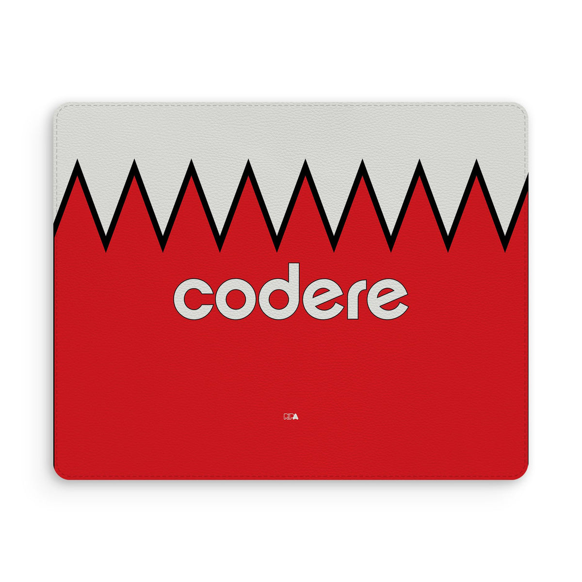 Mouse pad with the River Plate 2023-24 Away football shirt design by RIPA Football