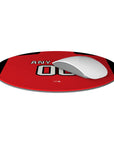Mouse pad with the River Plate 2023-24 Away football shirt design by RIPA Football