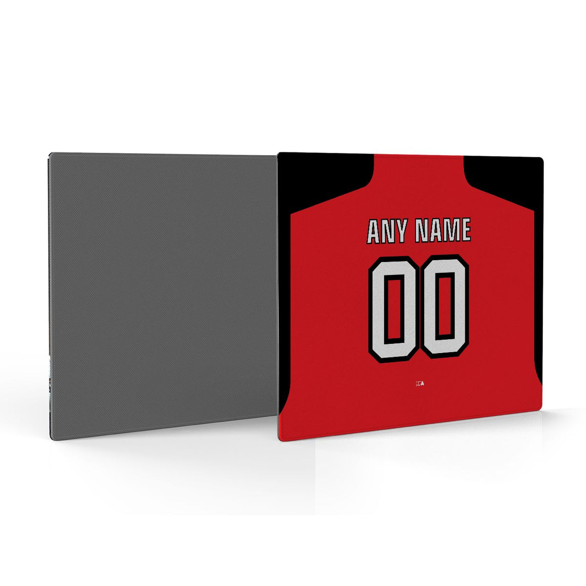Mouse pad with the River Plate 2023-24 Away football shirt design by RIPA Football