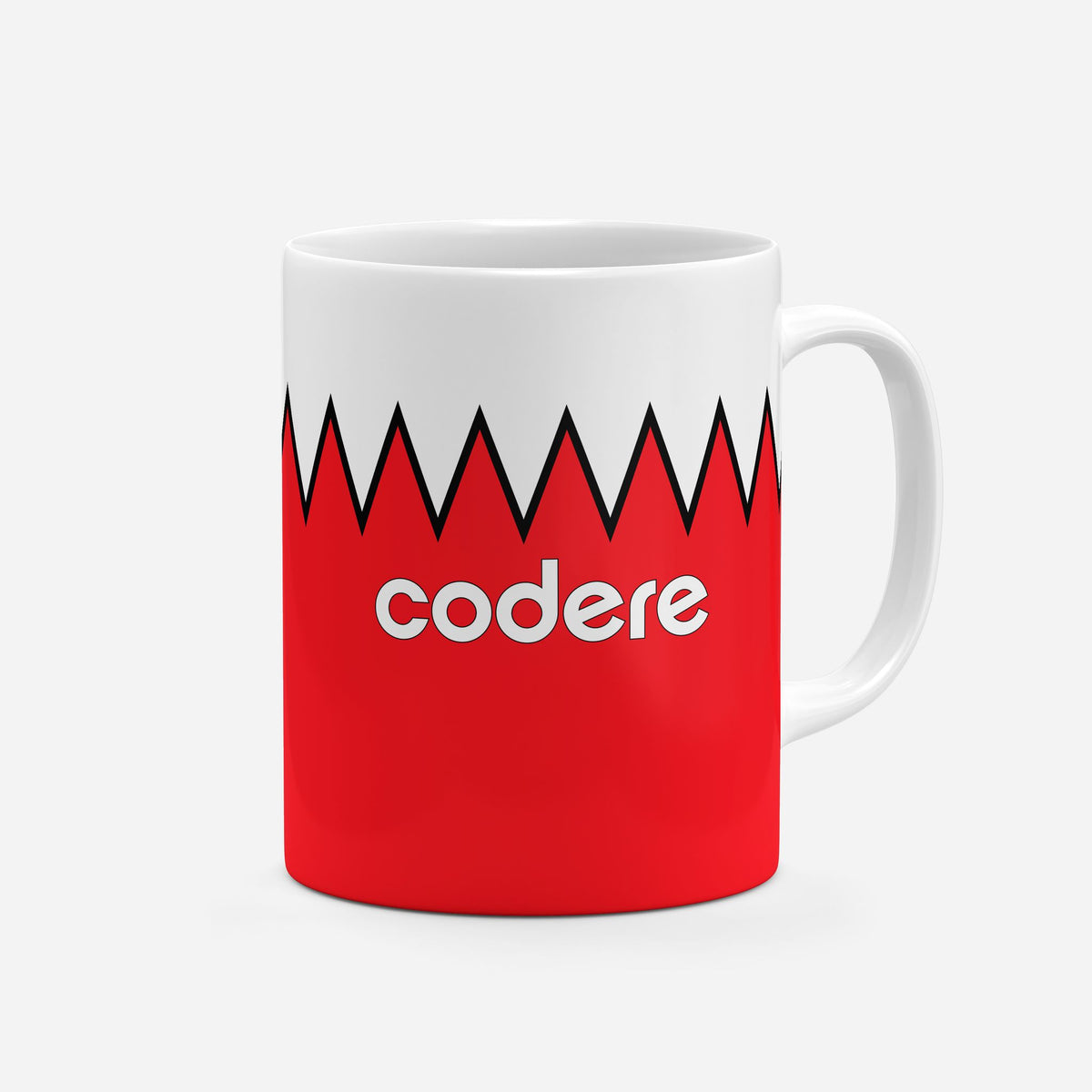 Mug with the River Plate 2023-24 Away football shirt design by RIPA Football