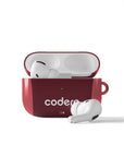 AirPods case with the River Plate 2024 Away football shirt design by RIPA Football