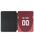 iPad case with the River Plate 2024 Away football shirt design by RIPA Football