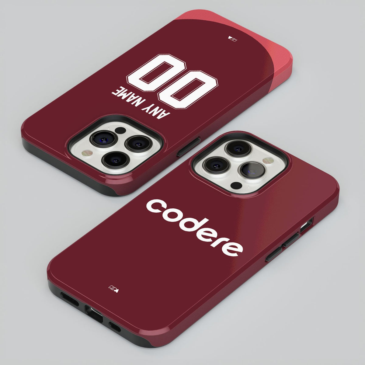 Phone case with the River Plate 2024 Away football shirt design by RIPA Football