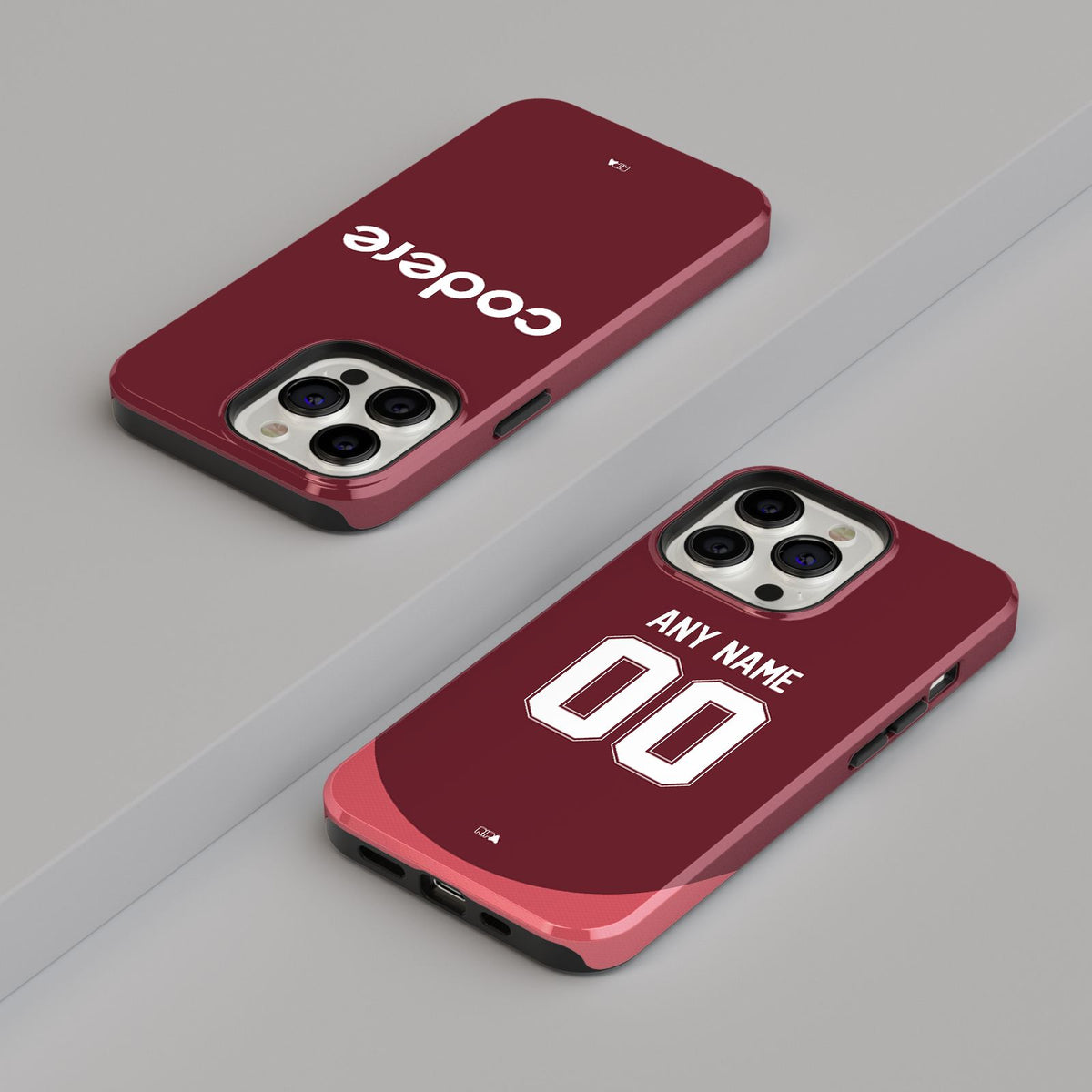 Phone case with the River Plate 2024 Away football shirt design by RIPA Football