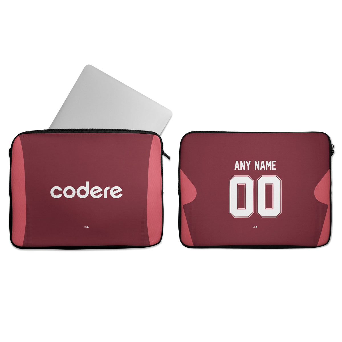Laptop sleeve with the River Plate 2024 Away football shirt design by RIPA Football