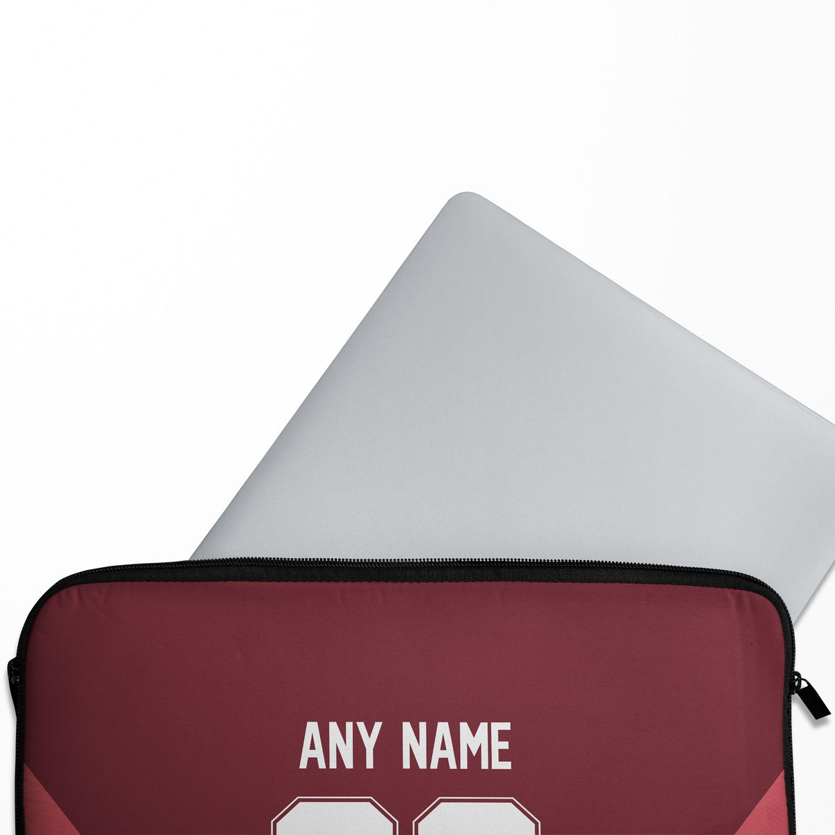 Laptop sleeve with the River Plate 2024 Away football shirt design by RIPA Football