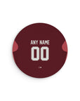 Mouse pad with the River Plate 2024 Away football shirt design by RIPA Football