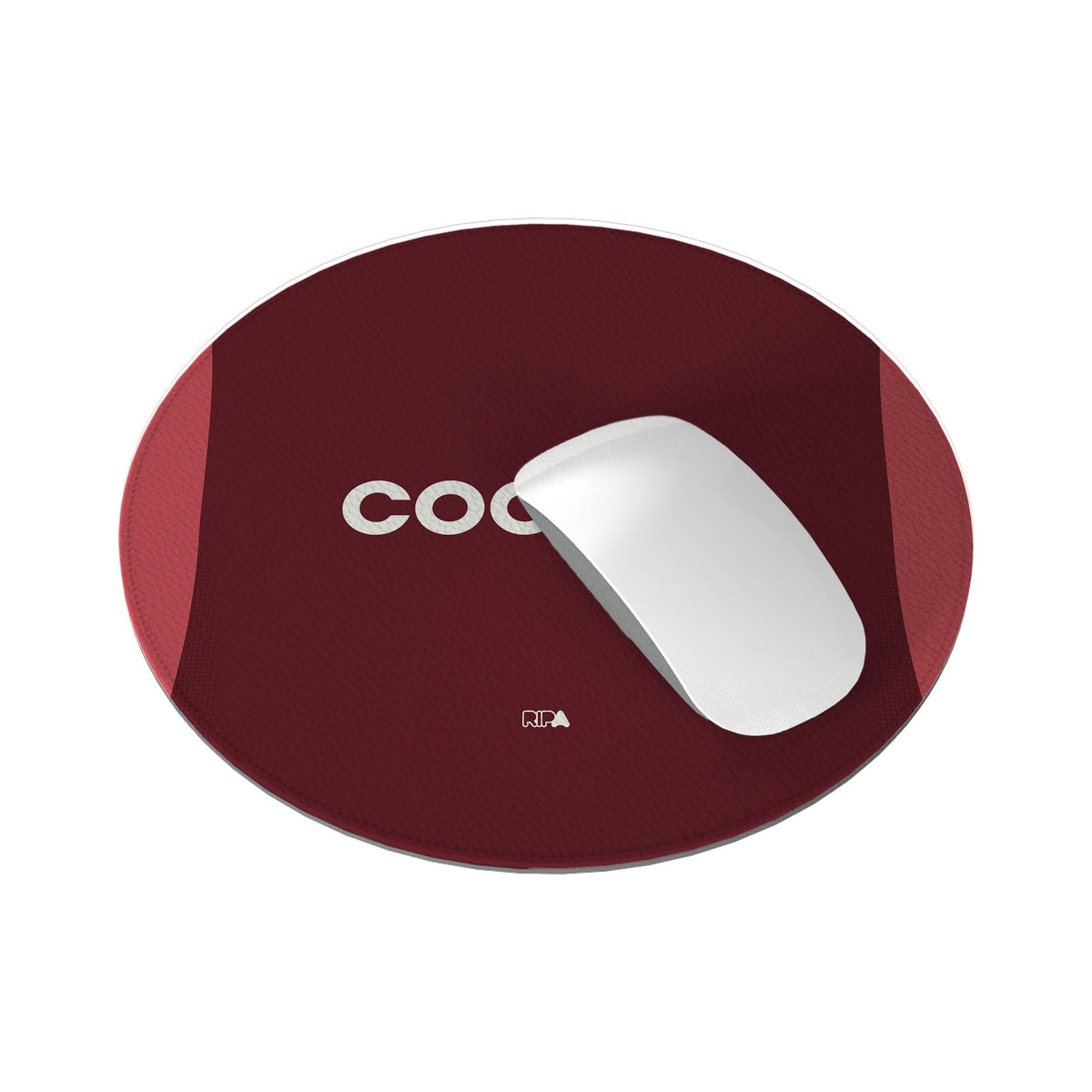 Mouse pad with the River Plate 2024 Away football shirt design by RIPA Football