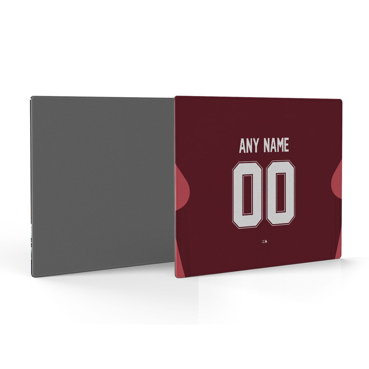 Mouse pad with the River Plate 2024 Away football shirt design by RIPA Football
